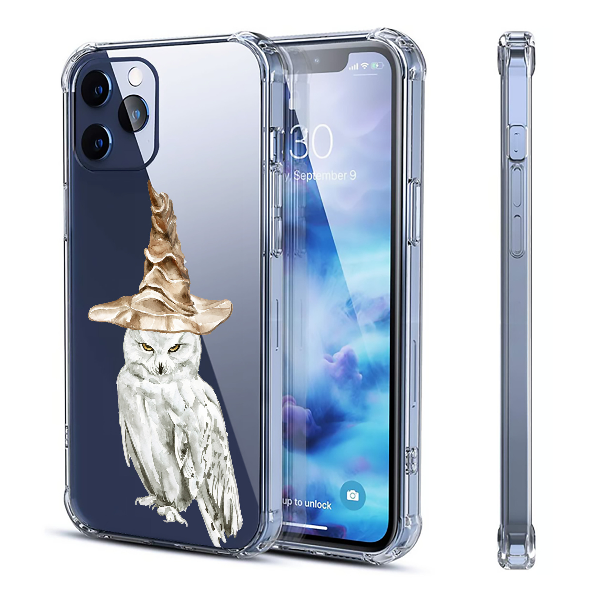 （画像用） Harry Potter ハリー・ポッターシリーズ 【iPhone 12シリーズ対応】透明スマホケース（クリアソフトケース）